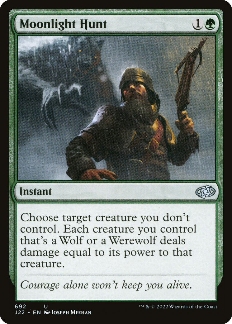 Magic: The Gathering - Moonlight Hunt - Jumpstart 2022