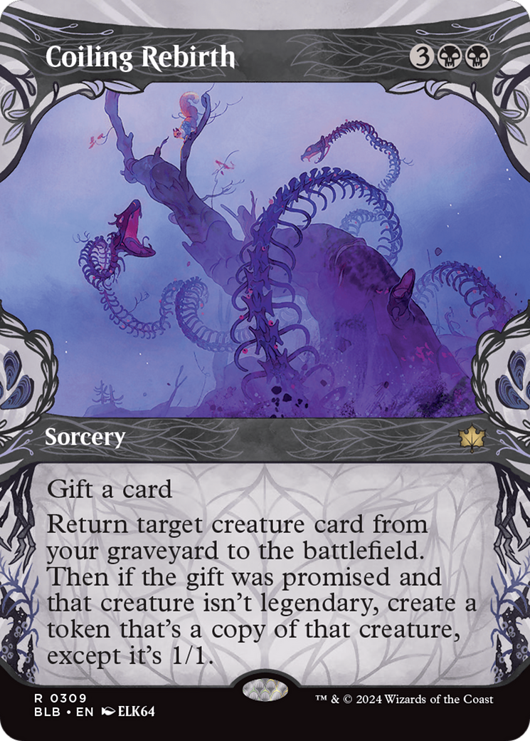 Magic: The Gathering - Coiling Rebirth Foil - Bloomburrow