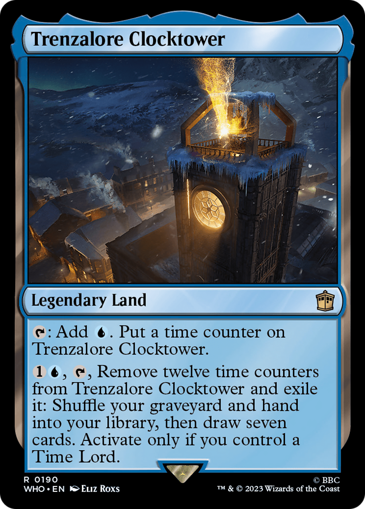 Magic: The Gathering - Trenzalore Clocktower Foil - Doctor Who