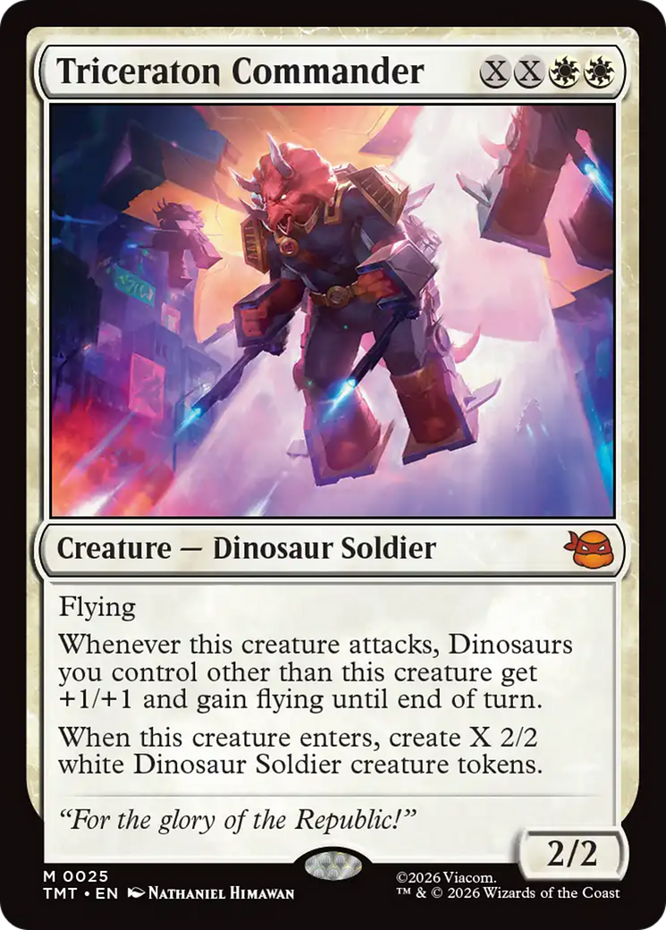 Magic: The Gathering - Triceraton Commander - Teenage Mutant Ninja Turtles