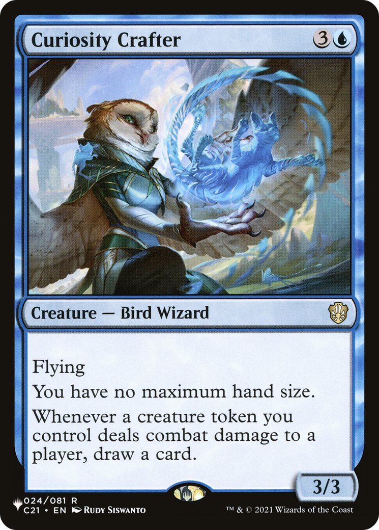 Magic: The Gathering - Curiosity Crafter - The List