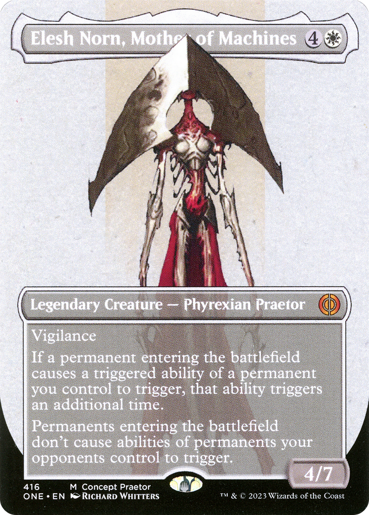 Magic: The Gathering - Elesh Norn, Mother of Machines Foil - Phyrexia: All Will Be One