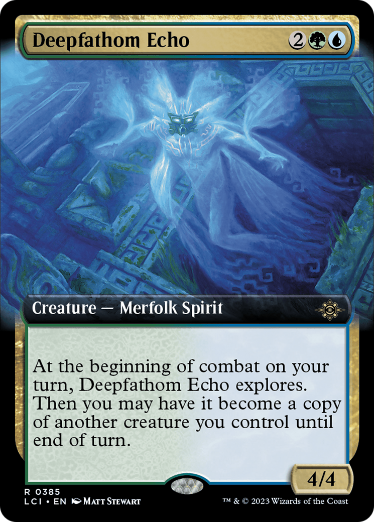 Magic: The Gathering - Deepfathom Echo - The Lost Caverns of Ixalan