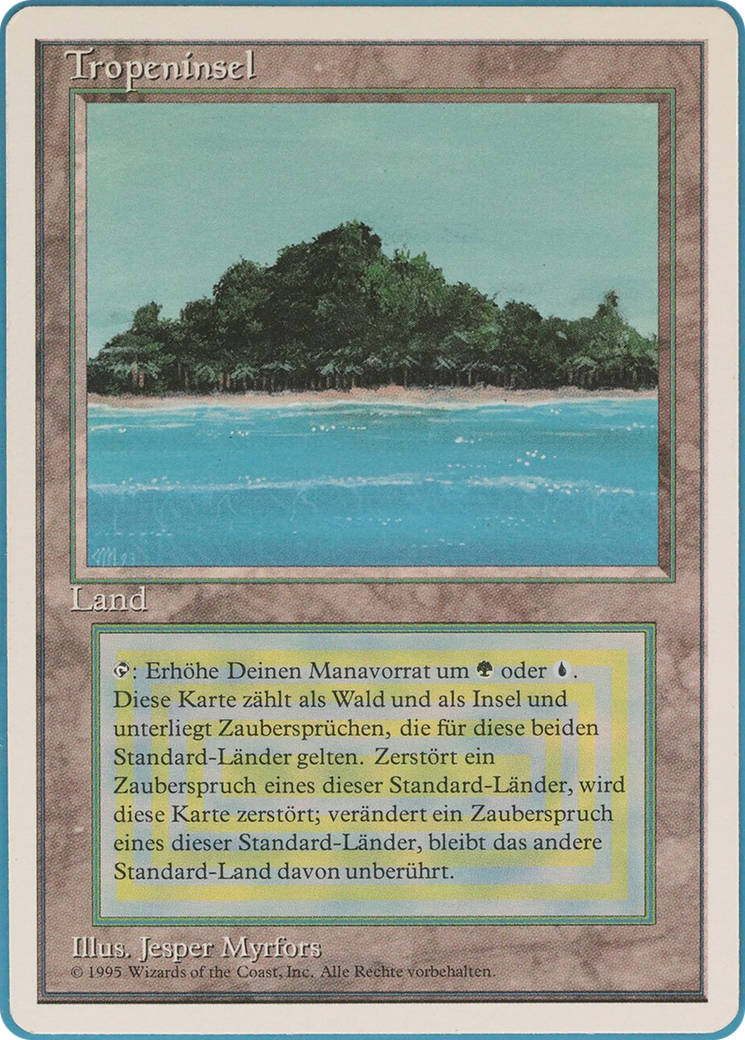 Magic: The Gathering - Tropeninsel - Revised Edition