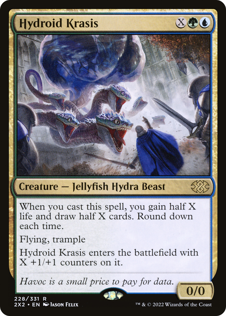 Magic: The Gathering - Hydroid Krasis Foil - Double Masters 2022