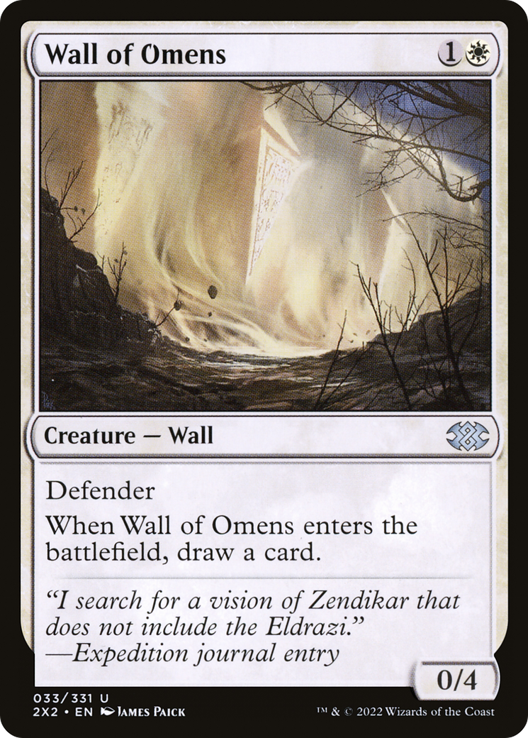 Magic: The Gathering - Wall of Omens - Double Masters 2022