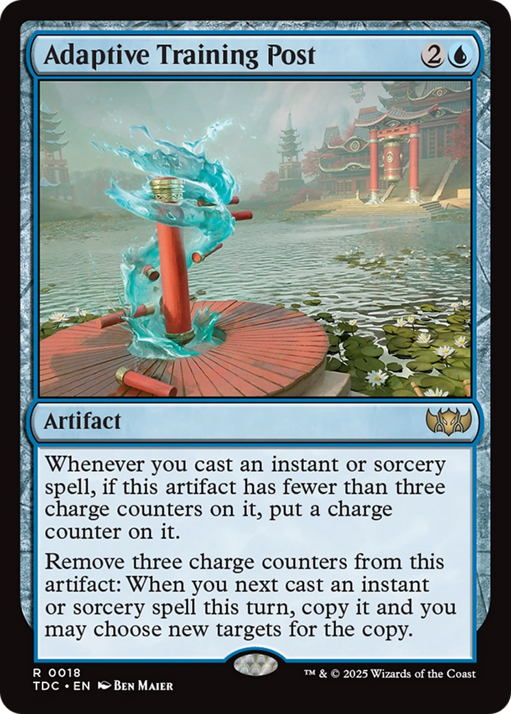 Magic: The Gathering - Adaptive Training Post - Tarkir: Dragonstorm Commander