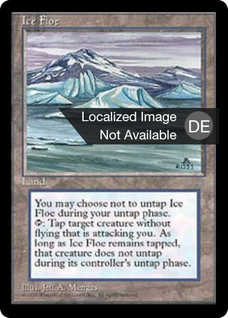 Magic: The Gathering - Eisscholle - Ice Age