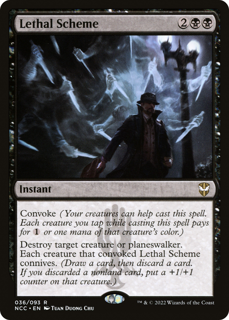 Magic: The Gathering - Lethal Scheme - New Capenna Commander