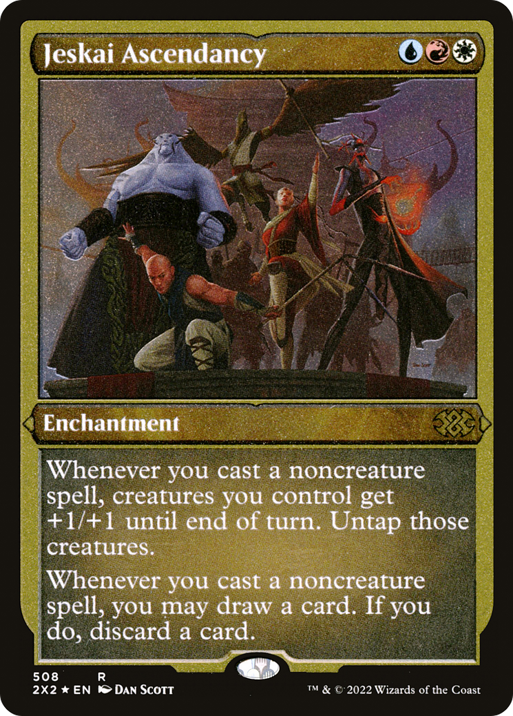 Magic: The Gathering - Jeskai Ascendancy Foil - Double Masters 2022