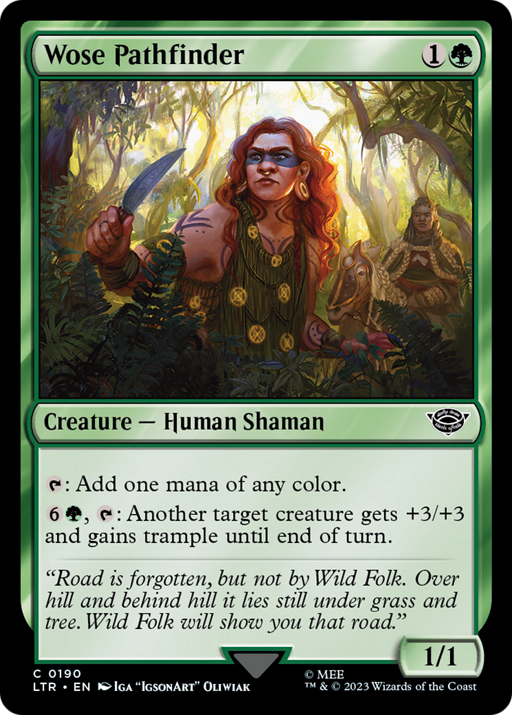 Magic: The Gathering - Wose Pathfinder - The Lord of the Rings: Tales of Middle-earth