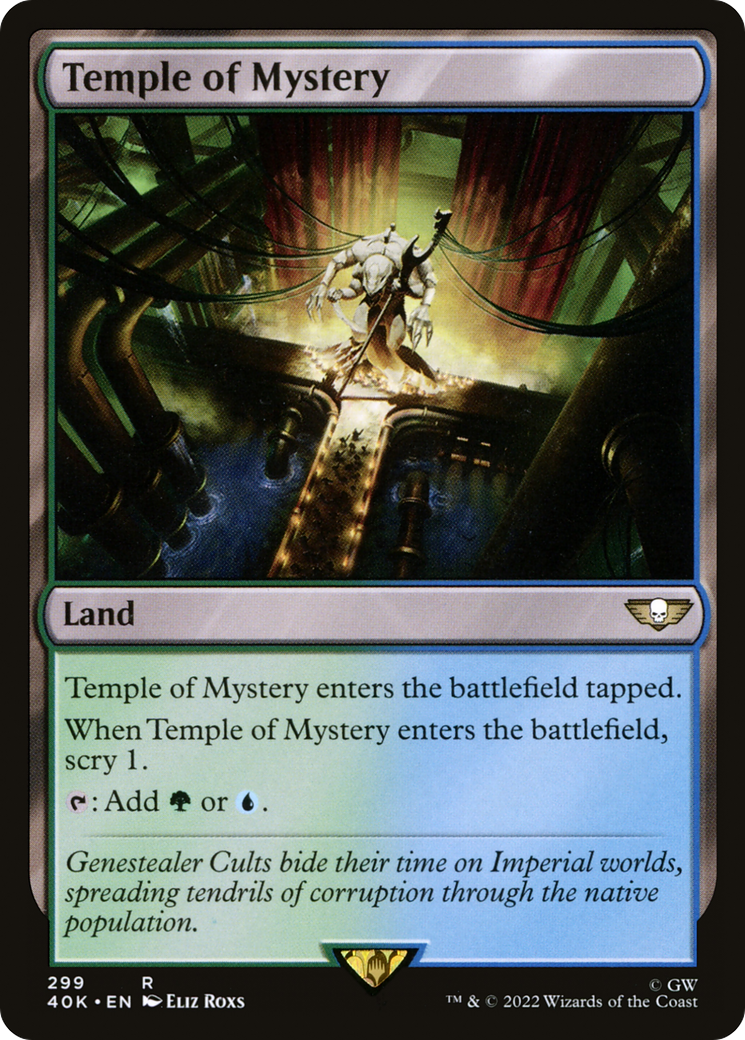 Magic: The Gathering - Temple of Mystery - Warhammer 40000 Commander