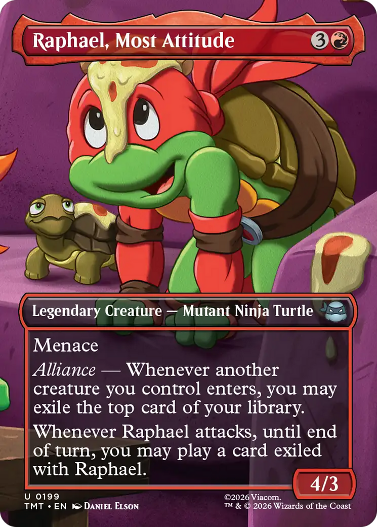 Magic: The Gathering - Raphael, Most Attitude - Teenage Mutant Ninja Turtles