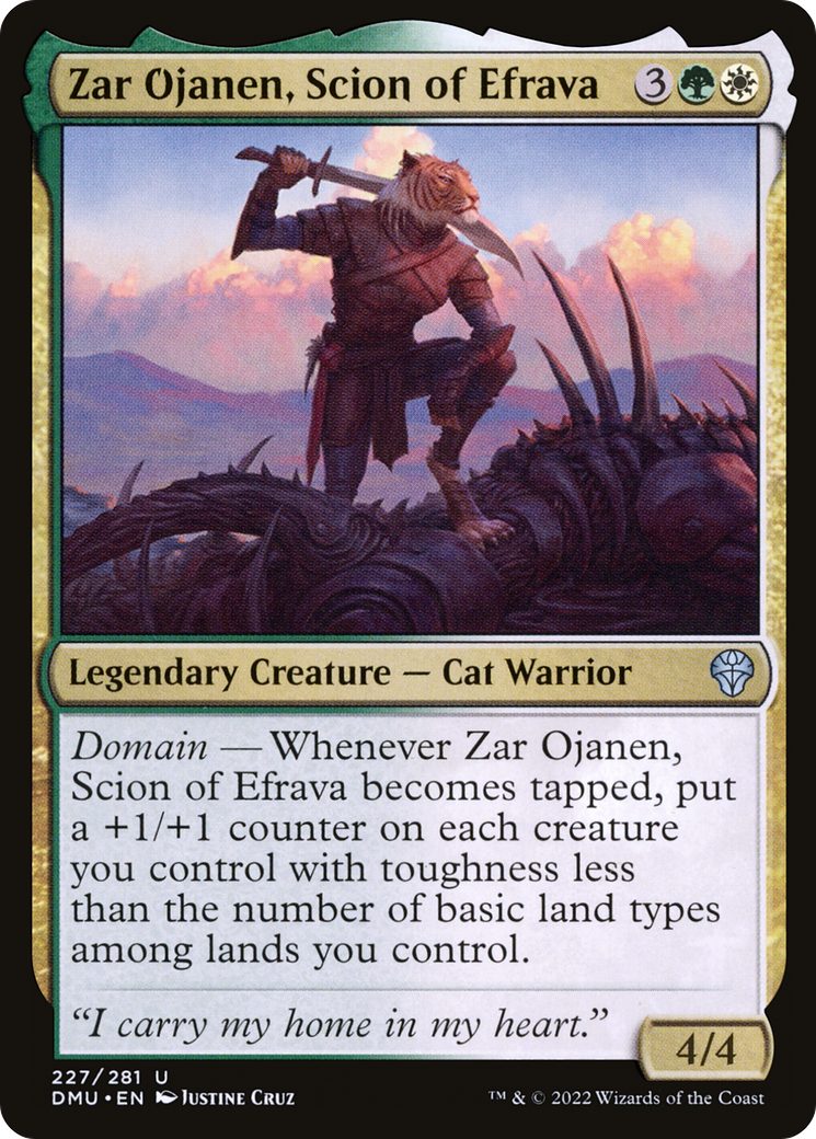 Magic: The Gathering - Zar Ojanen, Scion of Efrava - Dominaria United