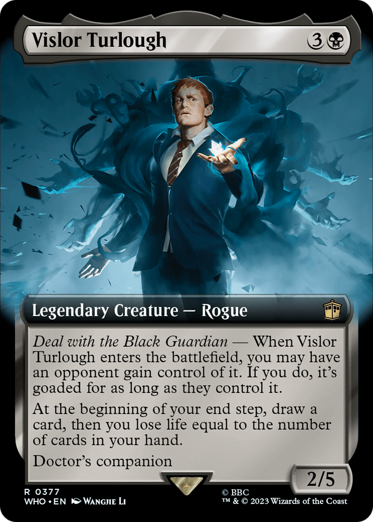 Magic: The Gathering - Vislor Turlough Foil - Doctor Who