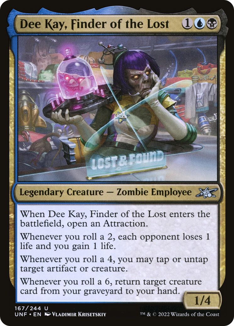 Magic: The Gathering - Dee Kay, Finder of the Lost - Unfinity