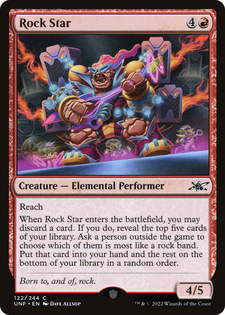 Magic: The Gathering - Rock Star - Unfinity