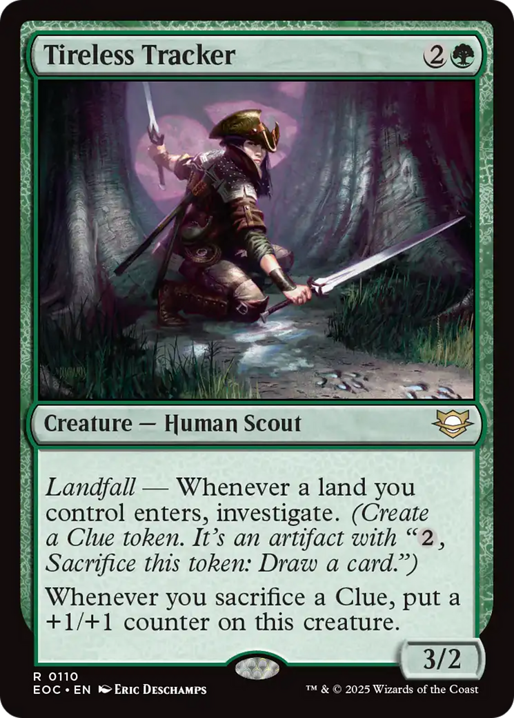 Magic: The Gathering - Tireless Tracker - Edge of Eternities Commander