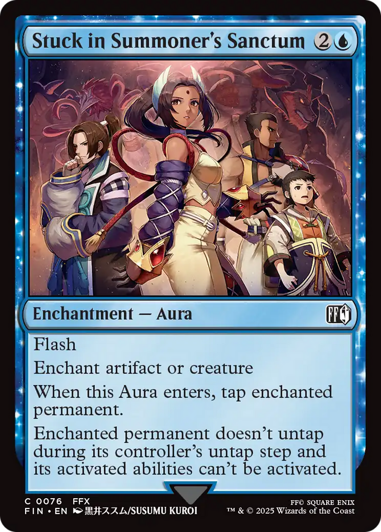 Magic: The Gathering - Stuck in Summoner's Sanctum Foil - Final Fantasy