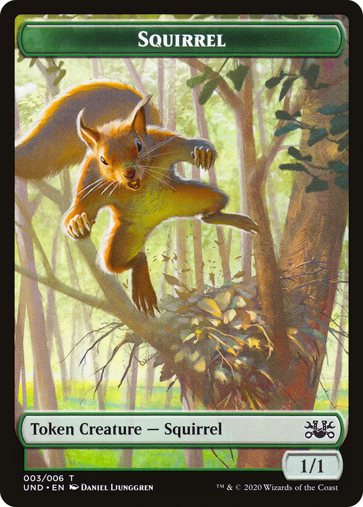 Magic: The Gathering - Squirrel Token - Unsanctioned Tokens