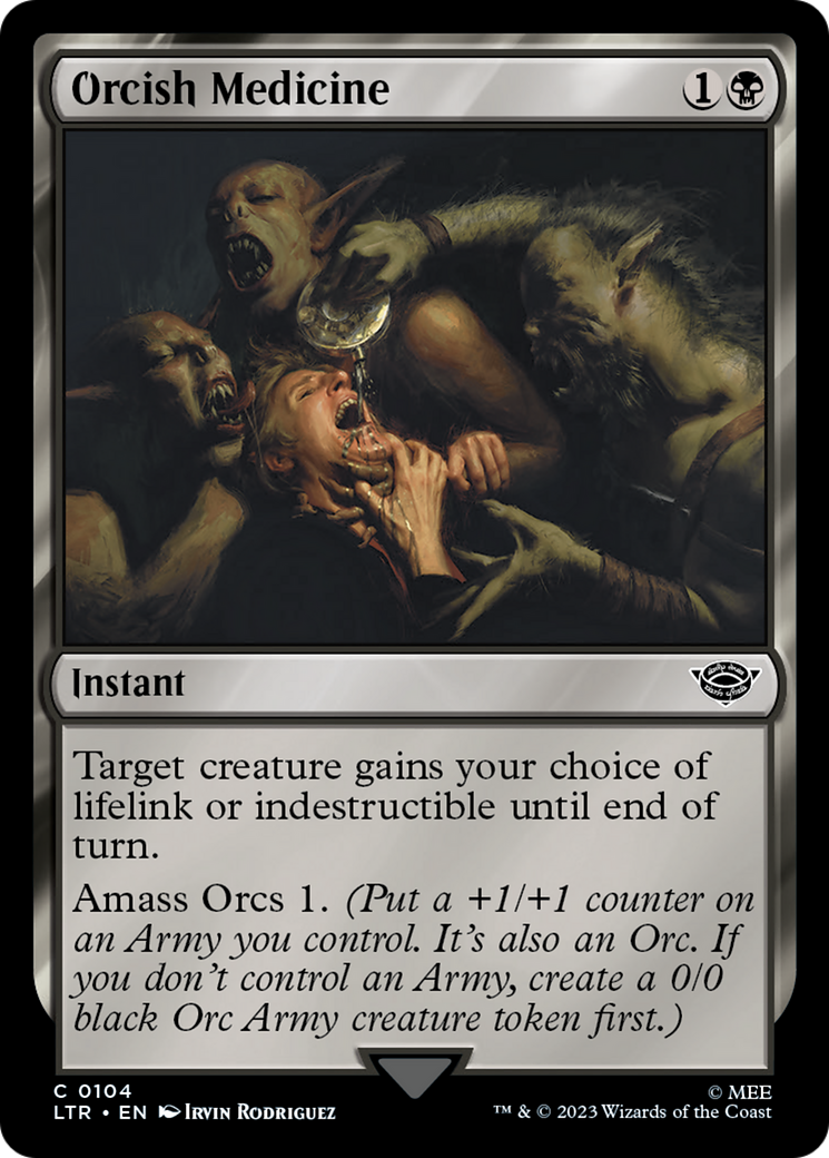 Magic: The Gathering - Orcish Medicine - The Lord of the Rings: Tales of Middle-earth