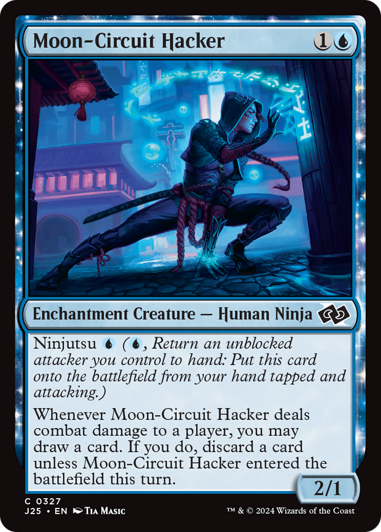 Magic: The Gathering - Moon-Circuit Hacker - Foundations Jumpstart