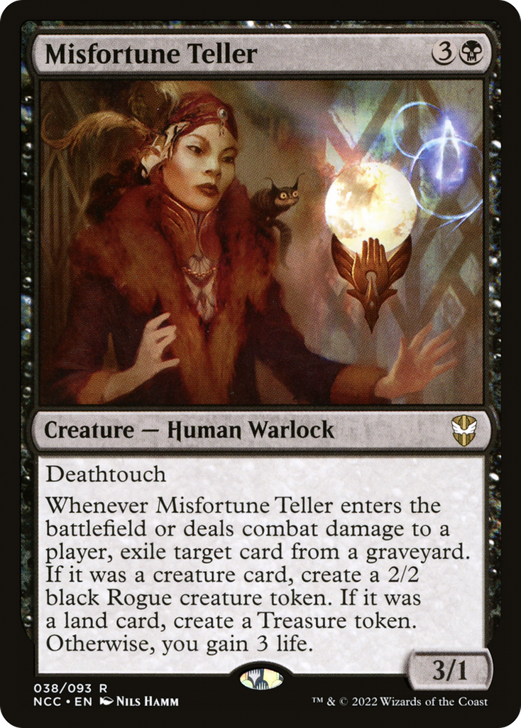 Magic: The Gathering - Misfortune Teller - New Capenna Commander