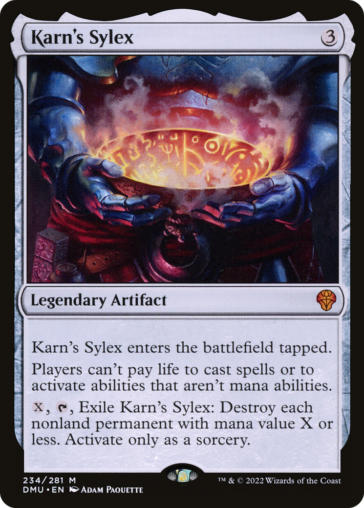 Magic: The Gathering - Karn's Sylex - Dominaria United
