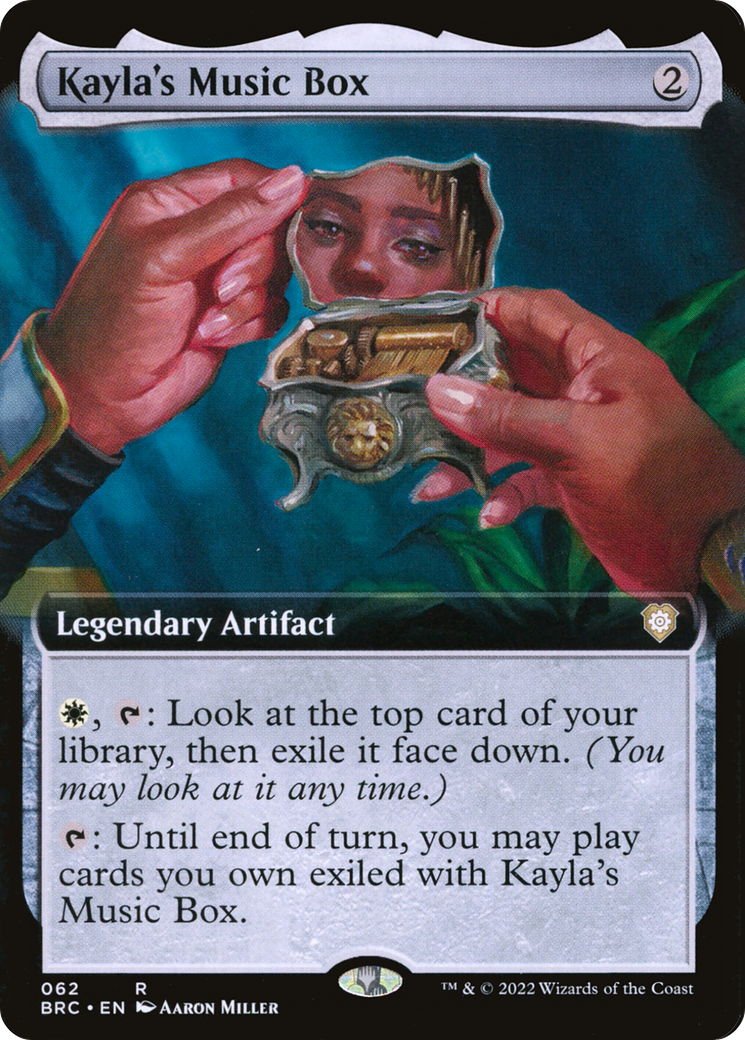 Magic: The Gathering - Kayla's Music Box Foil - The Brothers' War Commander