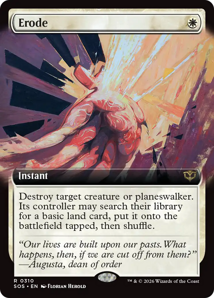 Magic: The Gathering - Erode - Secrets of Strixhaven