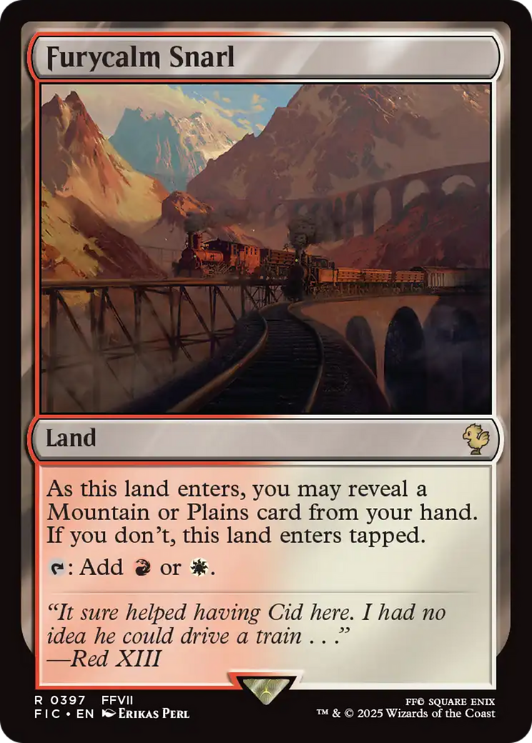 Magic: The Gathering - Furycalm Snarl - Final Fantasy Commander