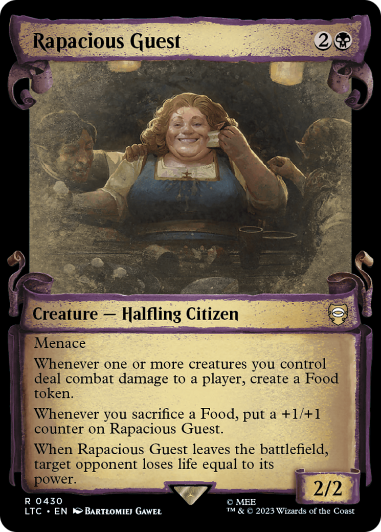 Magic: The Gathering - Rapacious Guest - Tales of Middle-earth Commander