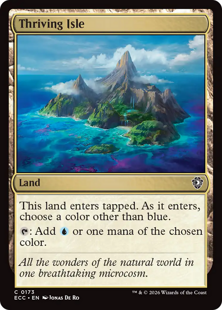 Magic: The Gathering - Thriving Isle - Lorwyn Eclipsed Commander