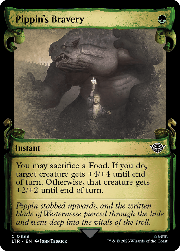 Magic: The Gathering - Pippin's Bravery - The Lord of the Rings: Tales of Middle-earth