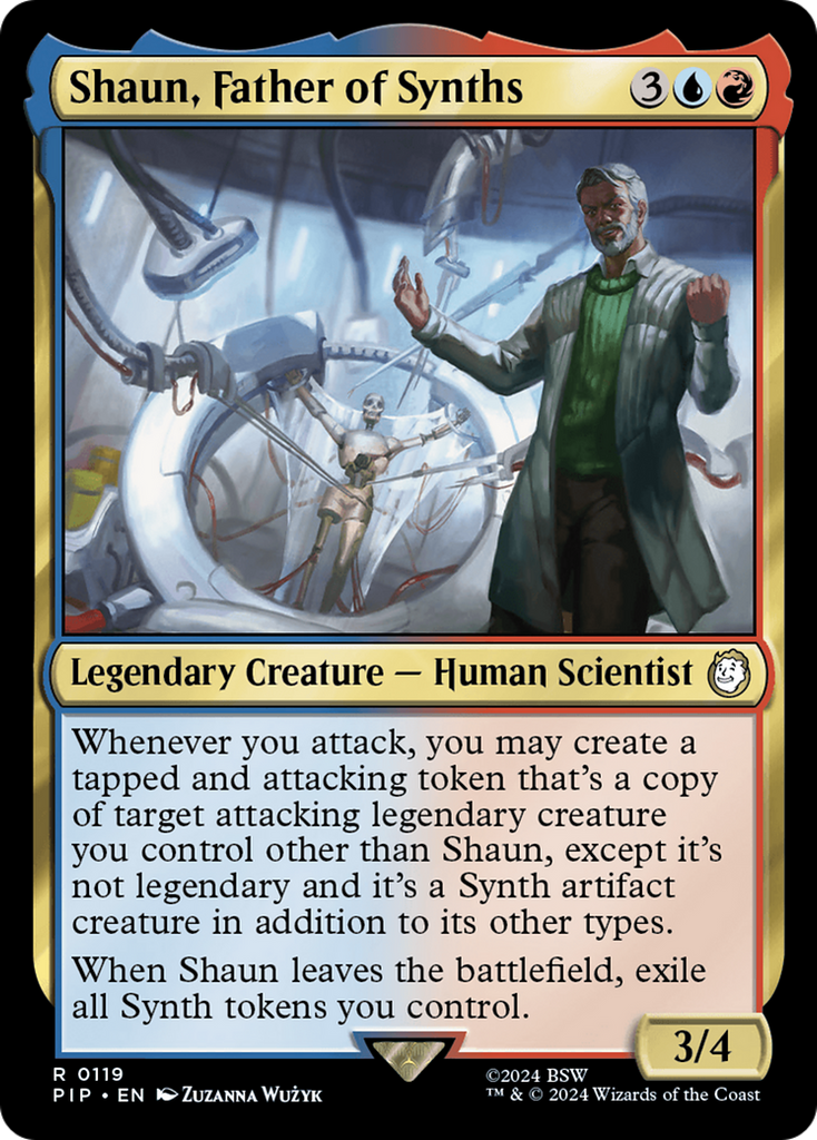 Magic: The Gathering - Shaun, Father of Synths - Fallout