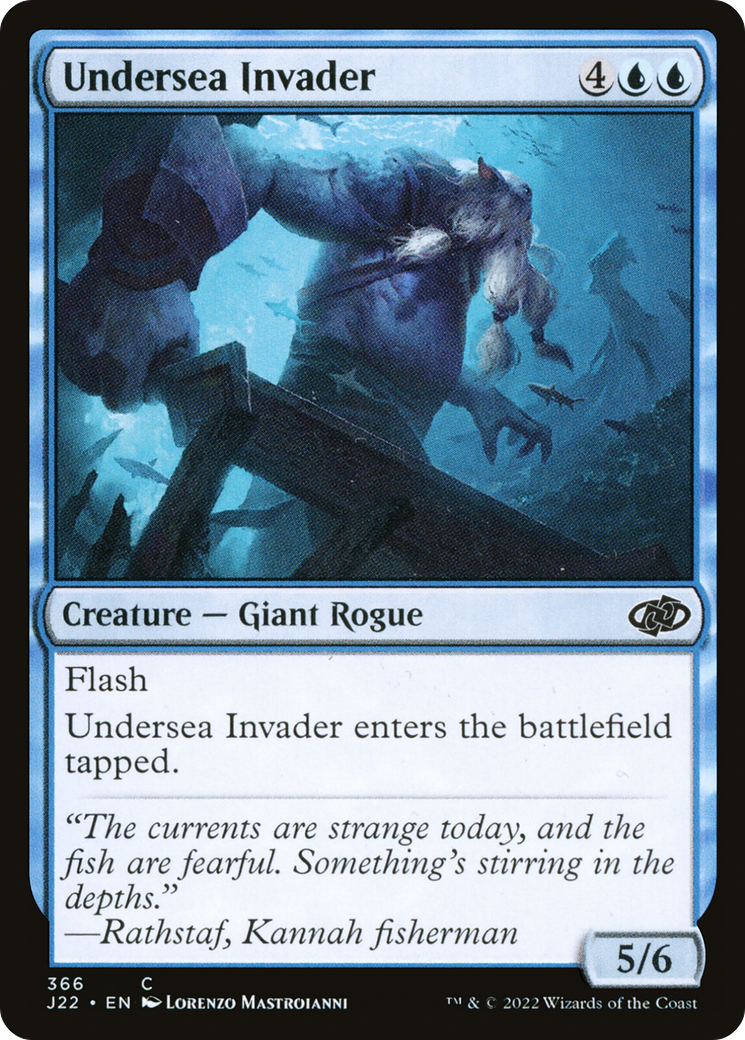Magic: The Gathering - Undersea Invader - Jumpstart 2022