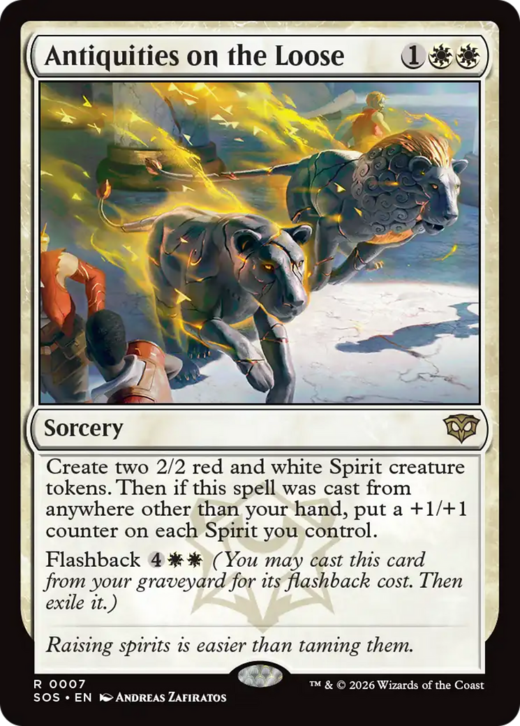 Magic: The Gathering - Antiquities on the Loose - Secrets of Strixhaven