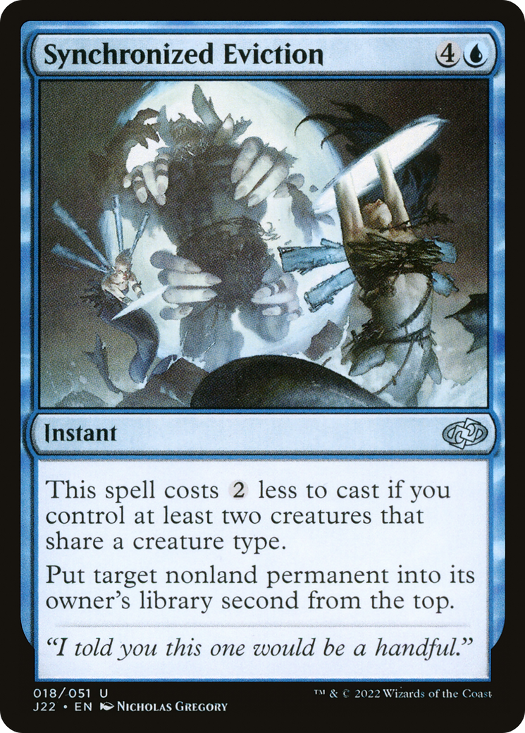 Magic: The Gathering - Synchronized Eviction - Jumpstart 2022