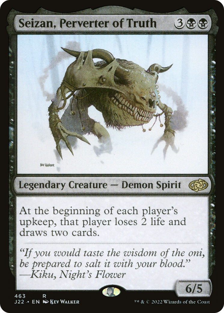 Magic: The Gathering - Seizan, Perverter of Truth - Jumpstart 2022