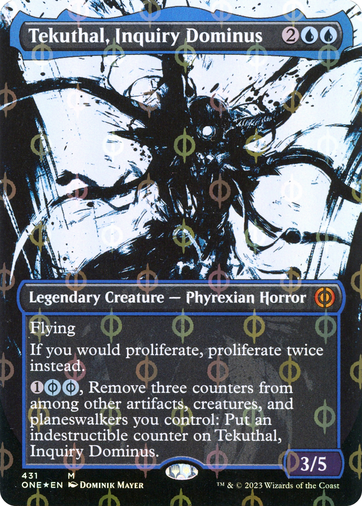 Magic: The Gathering - Tekuthal, Inquiry Dominus Foil - Phyrexia: All Will Be One