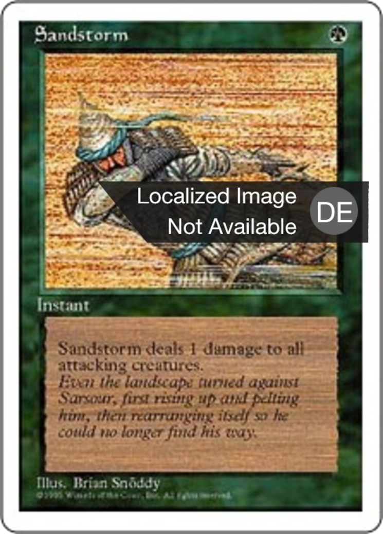Magic: The Gathering - Sandsturm - Fourth Edition