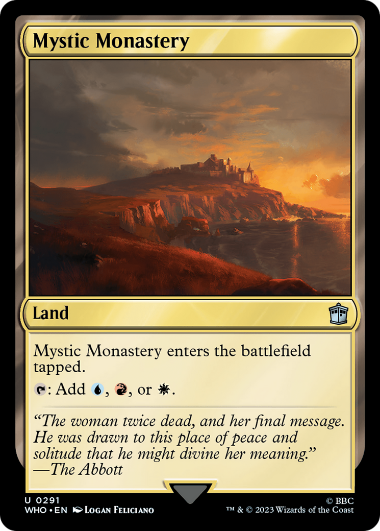 Magic: The Gathering - Mystic Monastery - Doctor Who