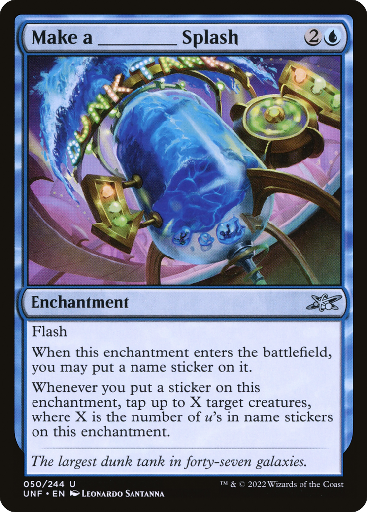 Magic: The Gathering - Make a _____ Splash - Unfinity