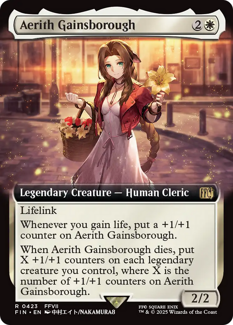 Magic: The Gathering - Aerith Gainsborough Foil - Final Fantasy
