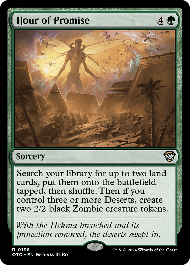 Magic: The Gathering - Hour of Promise - Outlaws of Thunder Junction Commander