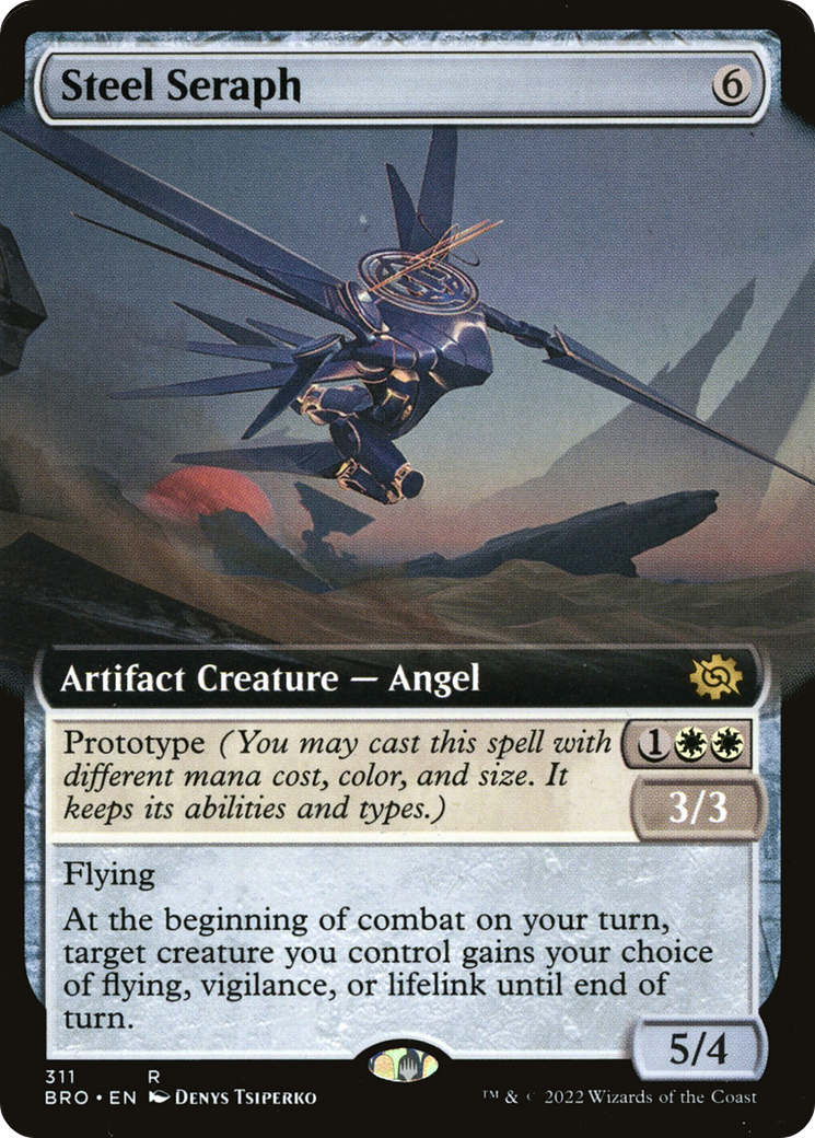 Magic: The Gathering - Steel Seraph Foil - The Brothers' War