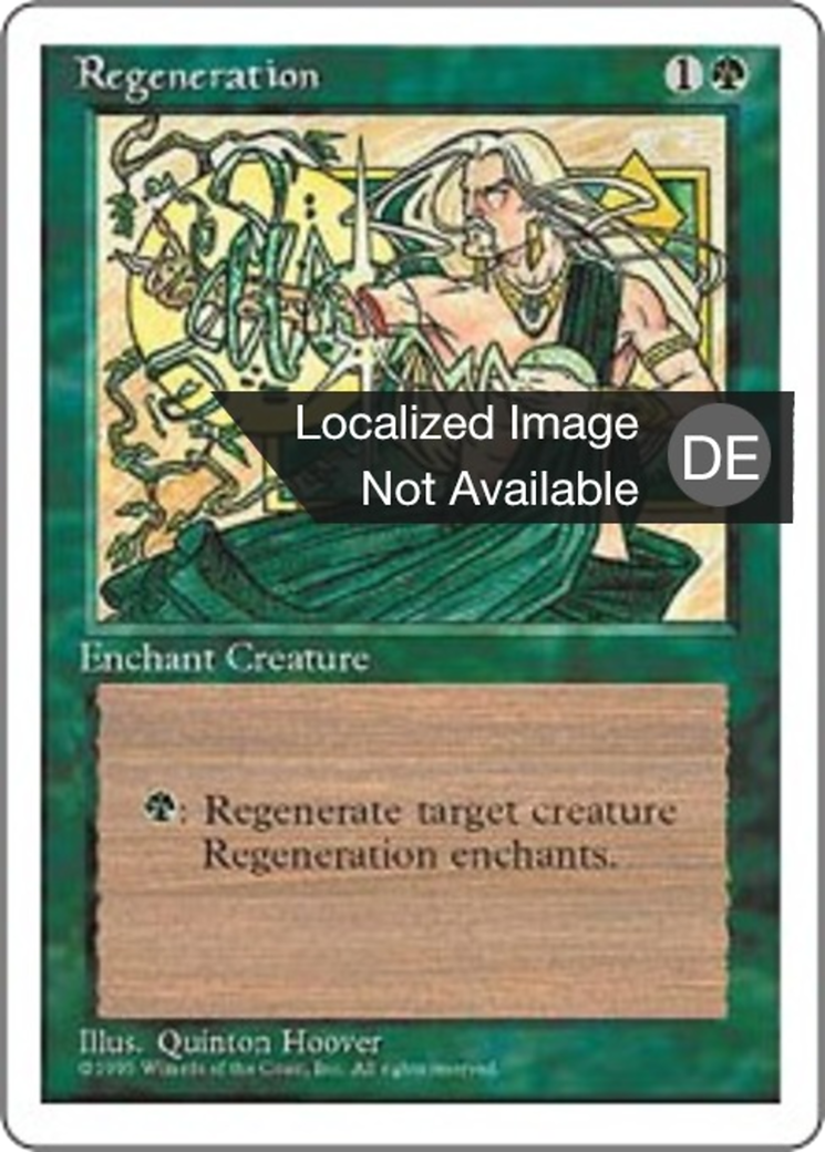 Magic: The Gathering - Regeneration - Fourth Edition
