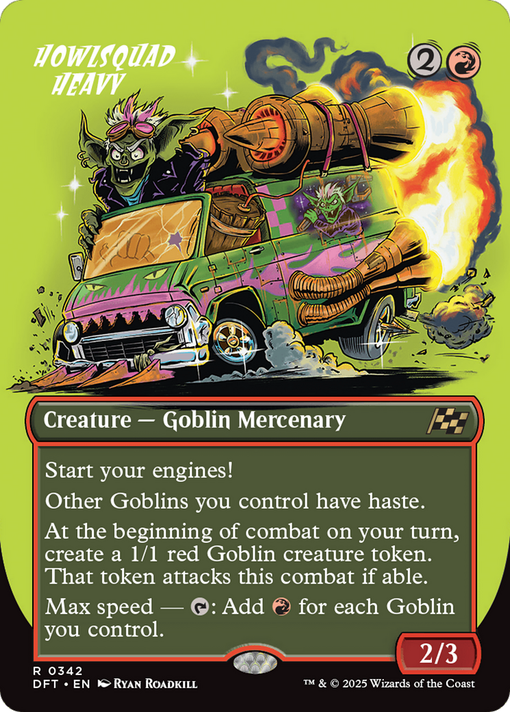 Magic: The Gathering - Howlsquad Heavy Foil - Aetherdrift
