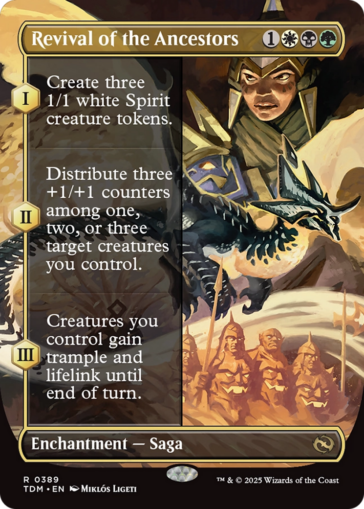 Magic: The Gathering - Revival of the Ancestors Foil - Tarkir: Dragonstorm