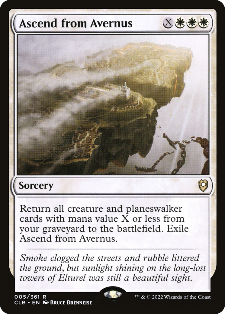 Magic: The Gathering - Ascend from Avernus - Commander Legends: Battle for Baldur's Gate